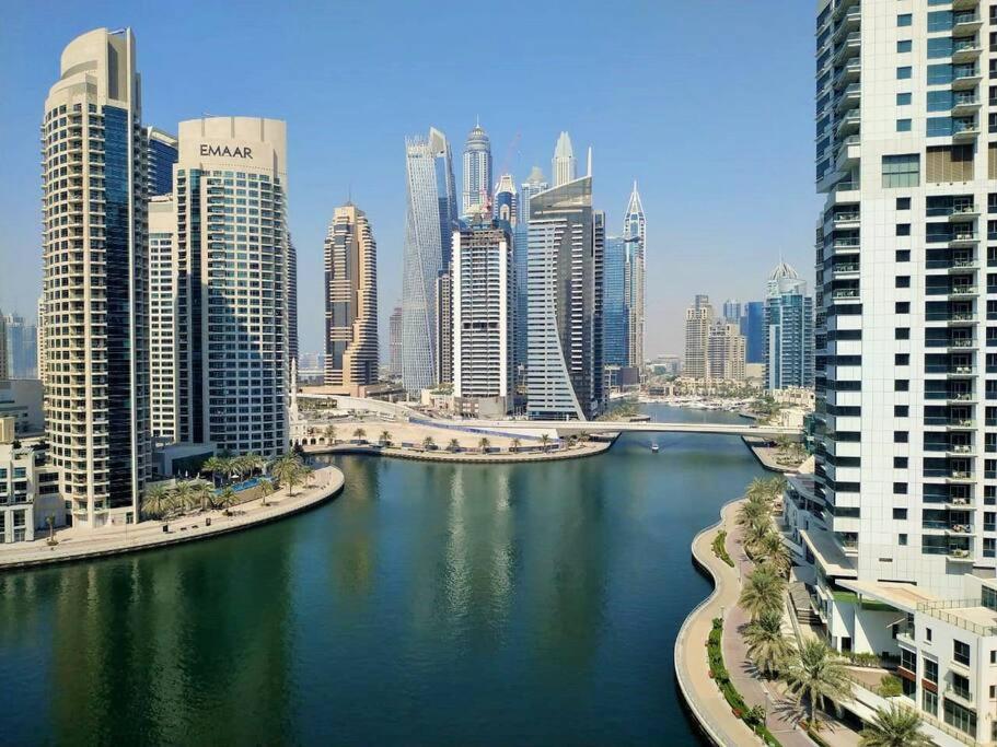 Lux Spectacular Dubai Marina View Apartment Bagian luar foto