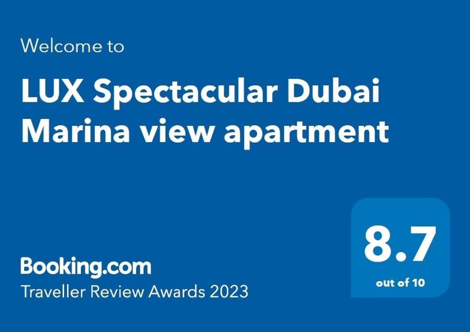 Lux Spectacular Dubai Marina View Apartment Bagian luar foto