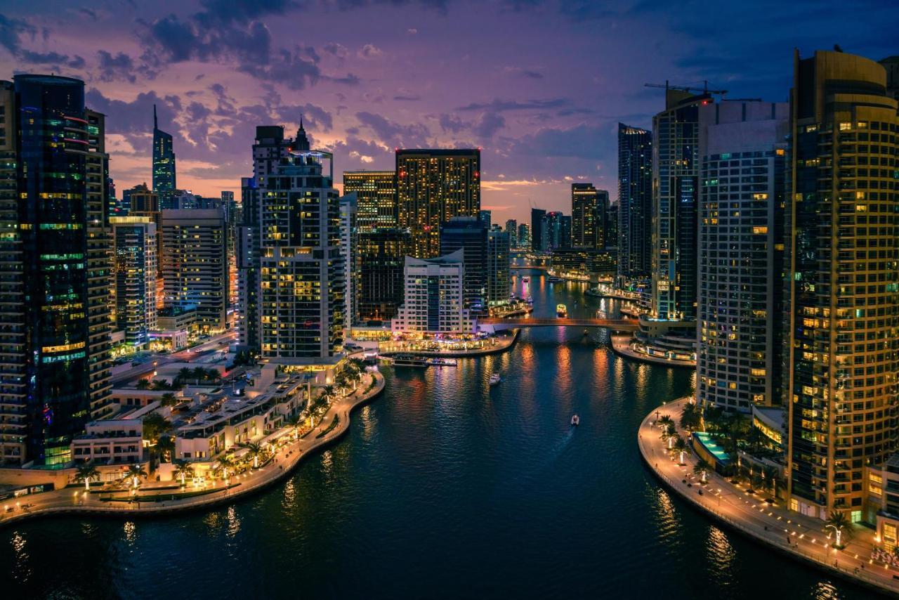 Lux Spectacular Dubai Marina View Apartment Bagian luar foto