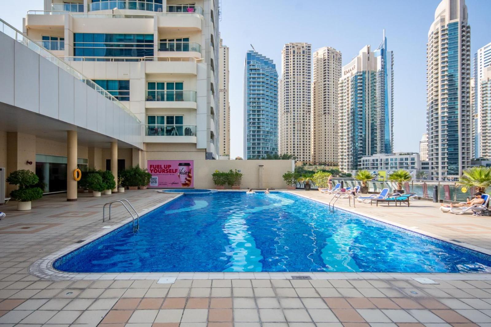 Lux Spectacular Dubai Marina View Apartment Bagian luar foto