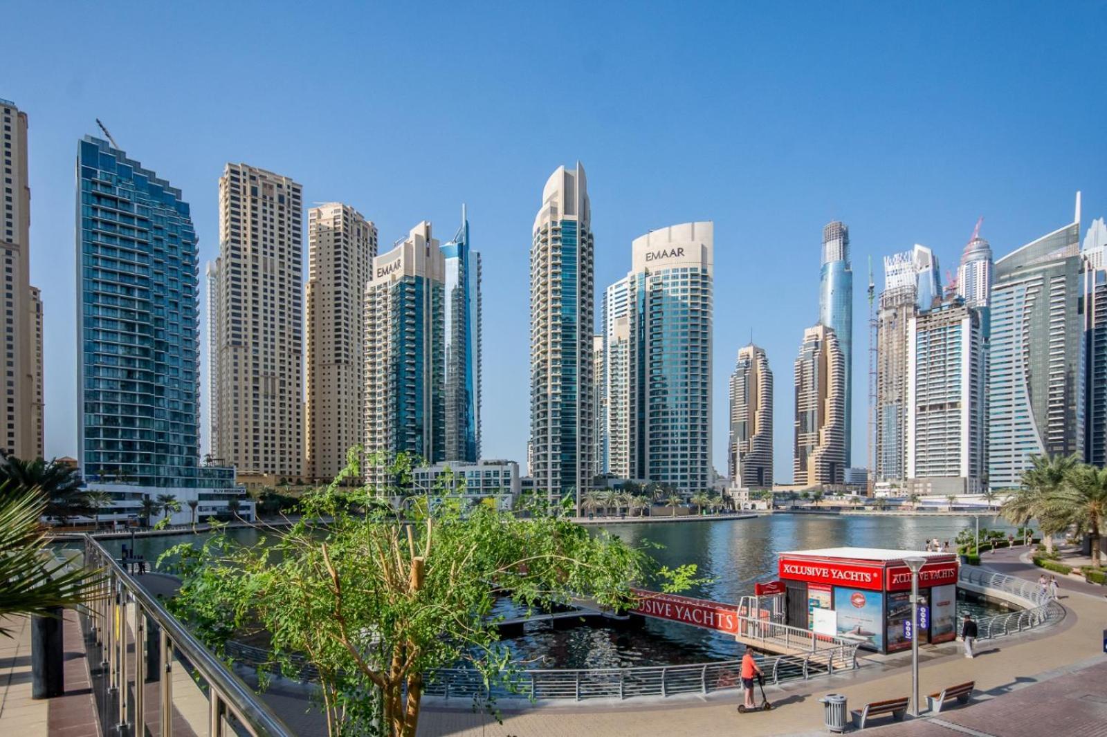 Lux Spectacular Dubai Marina View Apartment Bagian luar foto